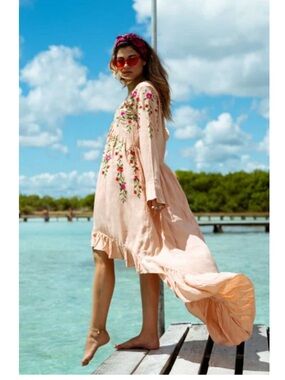 Zaimara High Low Bring Your Own Sunshine Dress M/L